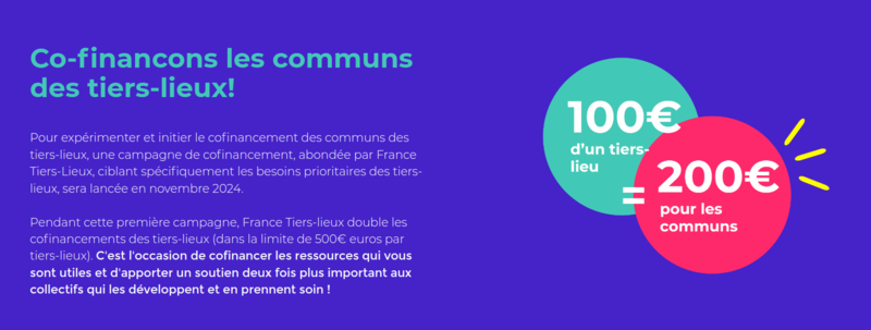 L'appel à communs 2024, soutenu par un doublonnement des communs